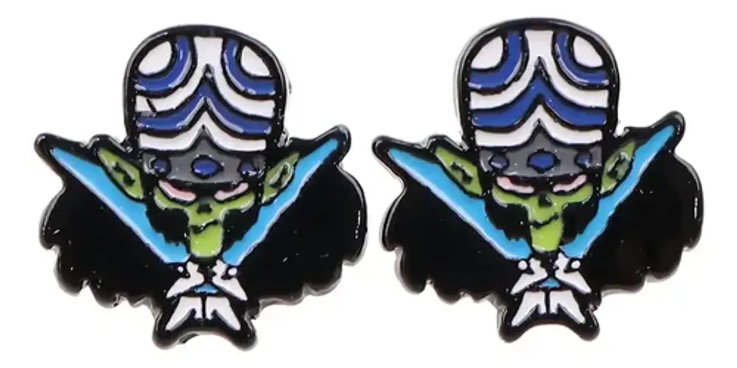 Aros Aretes Pendientes De Mojo Jojo / Acero Quirúrgico 3