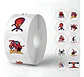 Spider-man - Set De 500 Stickers / Rollo De Pegatinas - Miniatura 8