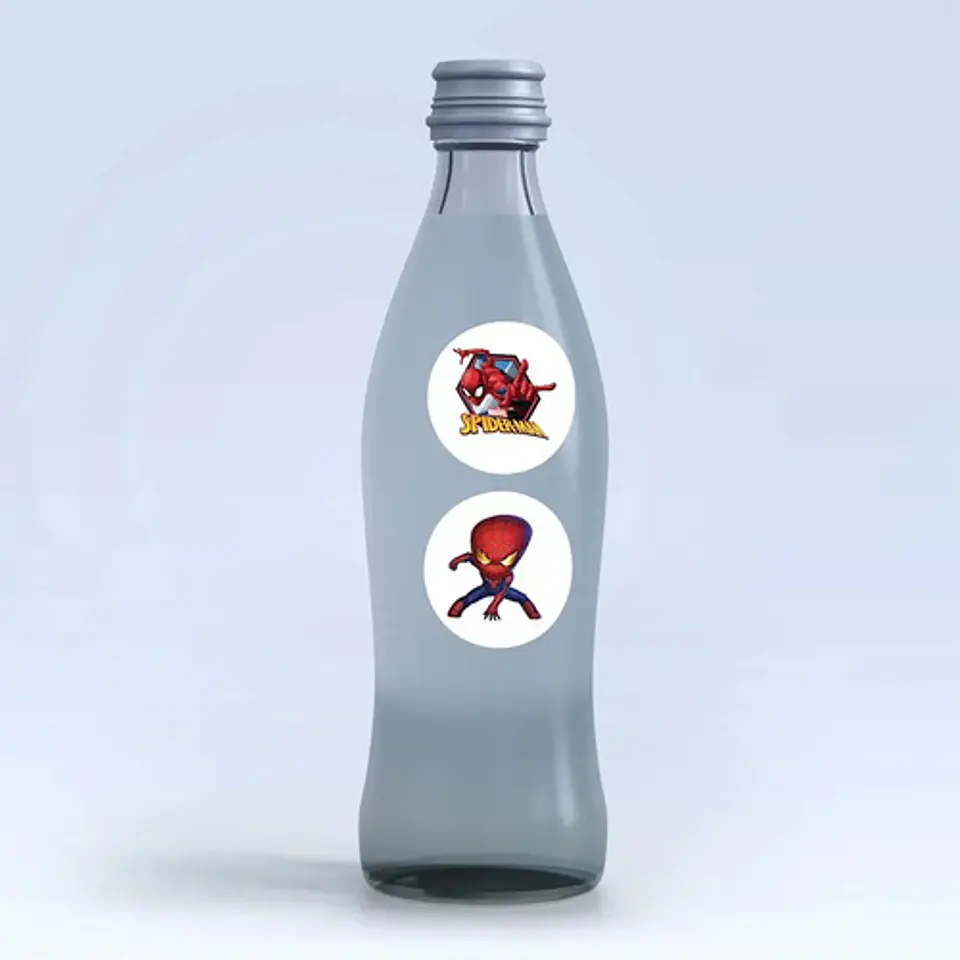 Spider-man - Set De 500 Stickers / Rollo De Pegatinas 10