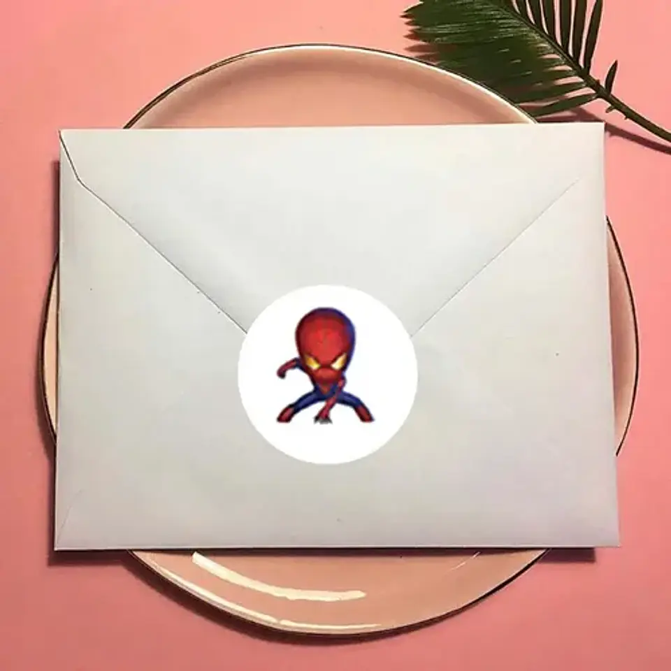 Spider-man - Set De 500 Stickers / Rollo De Pegatinas 11