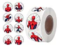Spider-man - Set De 500 Stickers / Rollo De Pegatinas - Miniatura 14