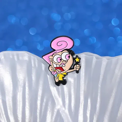 Pins De Wanda / Los Padrinos Mágicos / Broches Metálicos