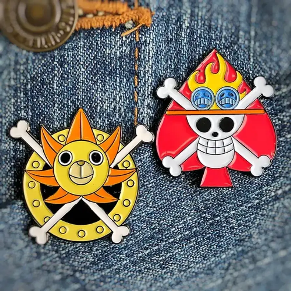 Pins De One Piece / One Piece / Broches Metálicos (pines) 6