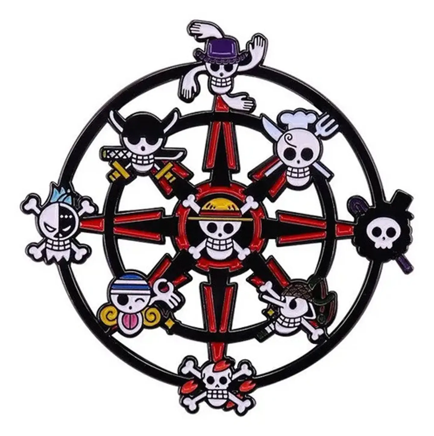 Pins De One Piece / One Piece / Broches Metálicos (pines) 8