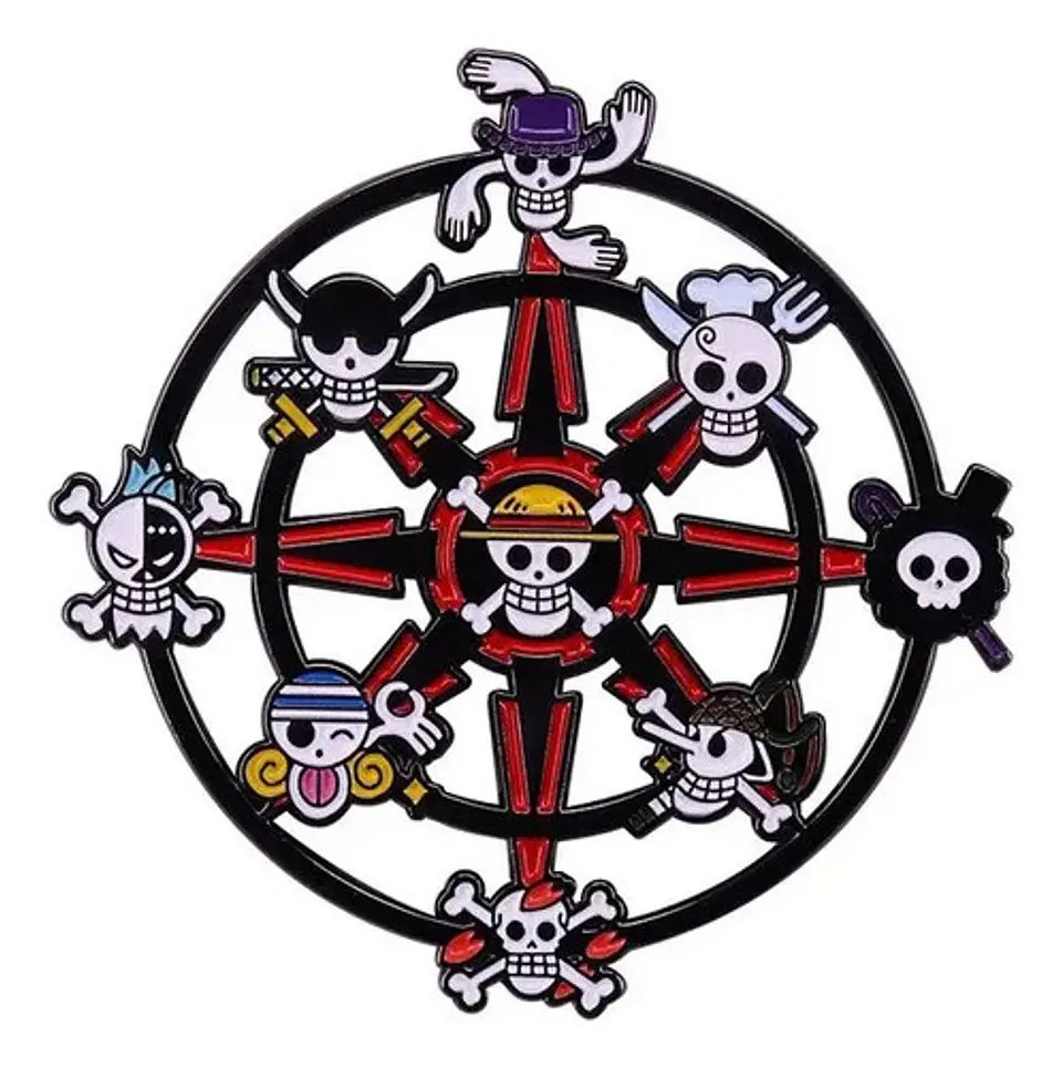 Pins De One Piece / One Piece / Broches Metálicos (pines) 8