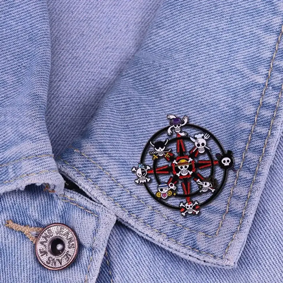 Pins De One Piece / One Piece / Broches Metálicos (pines) 10