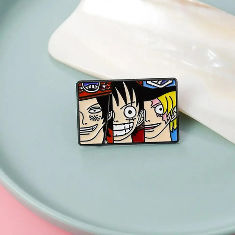 Pins De One Piece / One Piece / Broches Metálicos (pines) 16