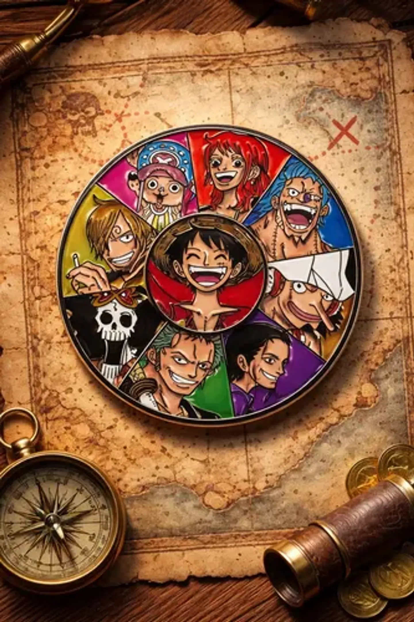 Pins De One Piece / One Piece / Broches Metálicos (pines) 31