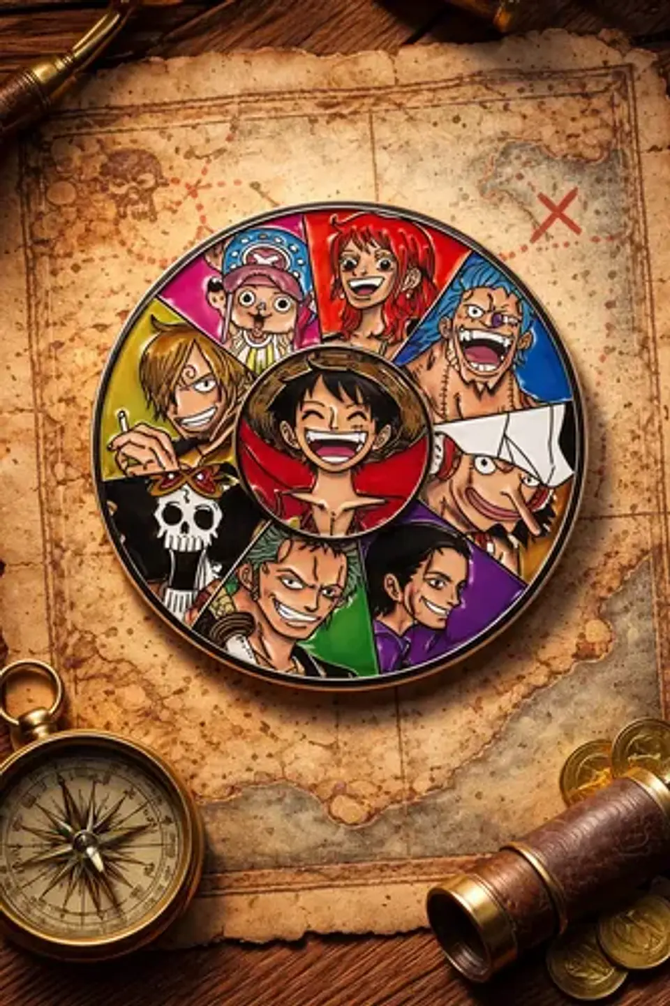 Pins De One Piece / One Piece / Broches Metálicos (pines) 31