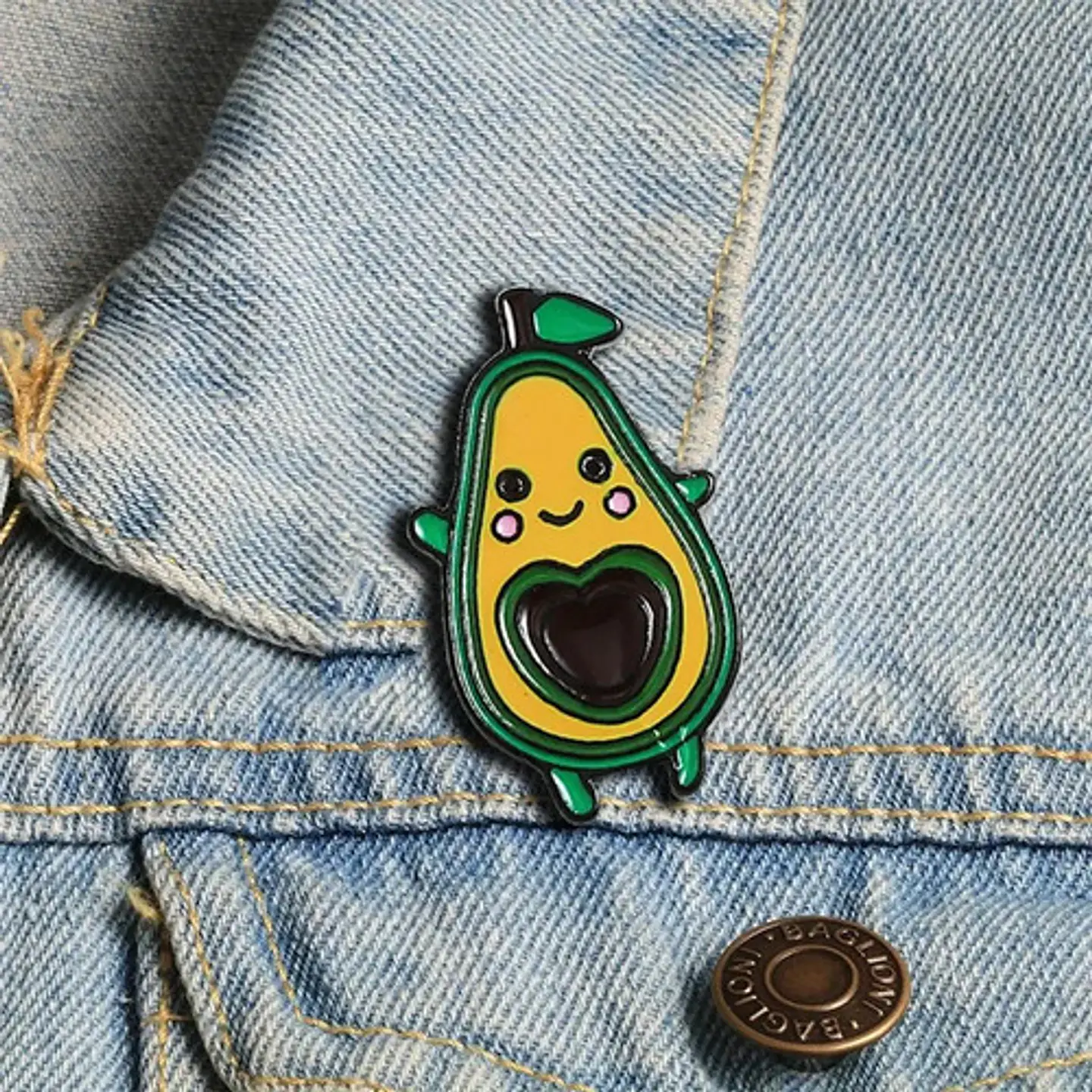 Pins De Palta Kawaii / Palta / Broches Metálicos (pines) 3