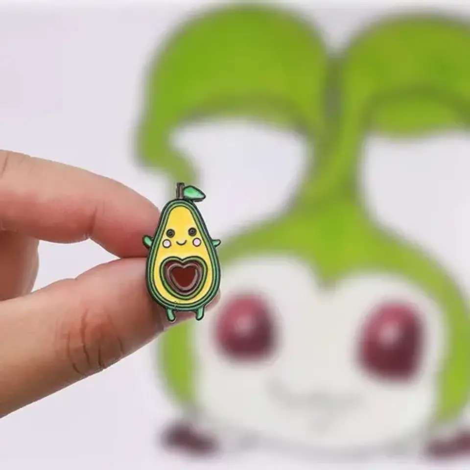 Pins De Palta Kawaii / Palta / Broches Metálicos (pines) 5