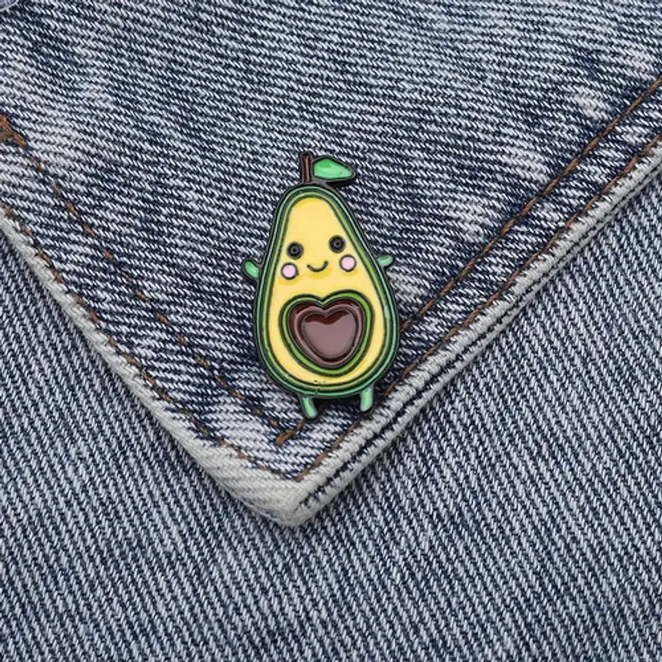 Pins De Palta Kawaii / Palta / Broches Metálicos (pines) 7