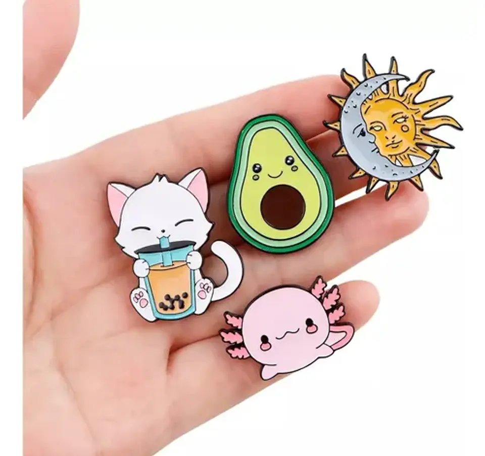 Pins De Palta Kawaii / Palta / Broches Metálicos (pines) 11
