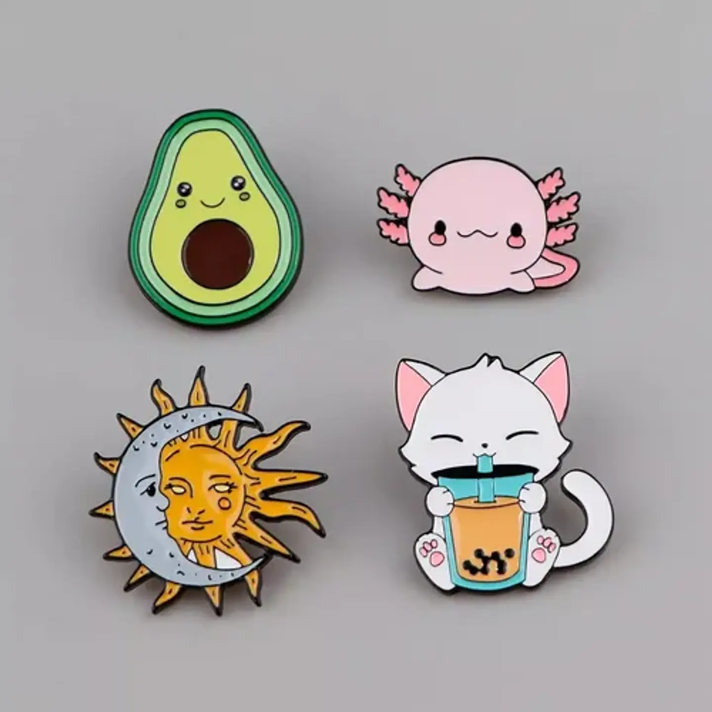 Pins De Palta Kawaii / Palta / Broches Metálicos (pines) 12