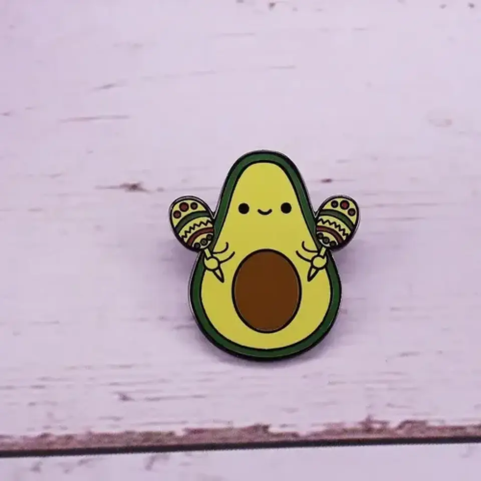 Pins De Palta Kawaii / Palta / Broches Metálicos (pines) 17