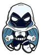 Pins De Moon Knight / Marvel / Pines Metálicos (broches) - Miniatura 1