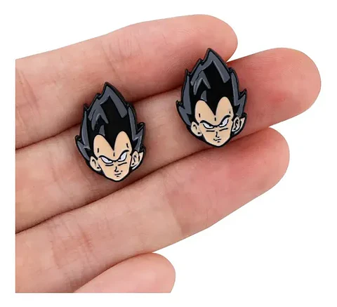 Aros Aretes Pendientes De Vegeta / Acero Quirúrgico