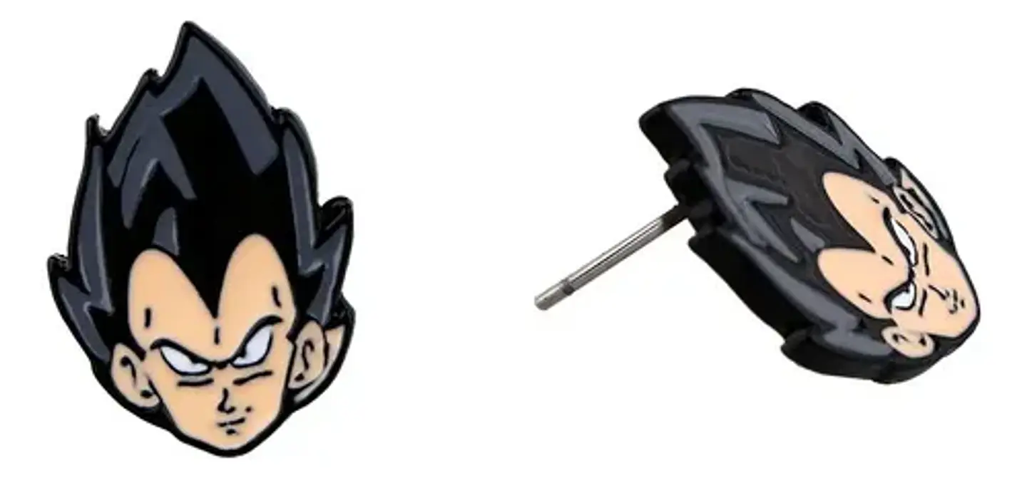 Aros Aretes Pendientes De Vegeta / Acero Quirúrgico 3