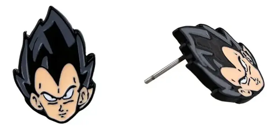 Aros Aretes Pendientes De Vegeta / Acero Quirúrgico 3