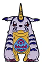 Pins De Gabumon / Digimon / Broches Metálicos (pines) - Miniatura 1