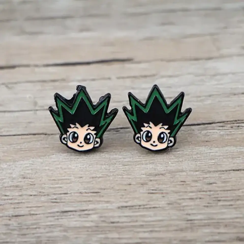 Aros Aretes Pendientes De Gon Freecss / Acero Quirúrgico 3