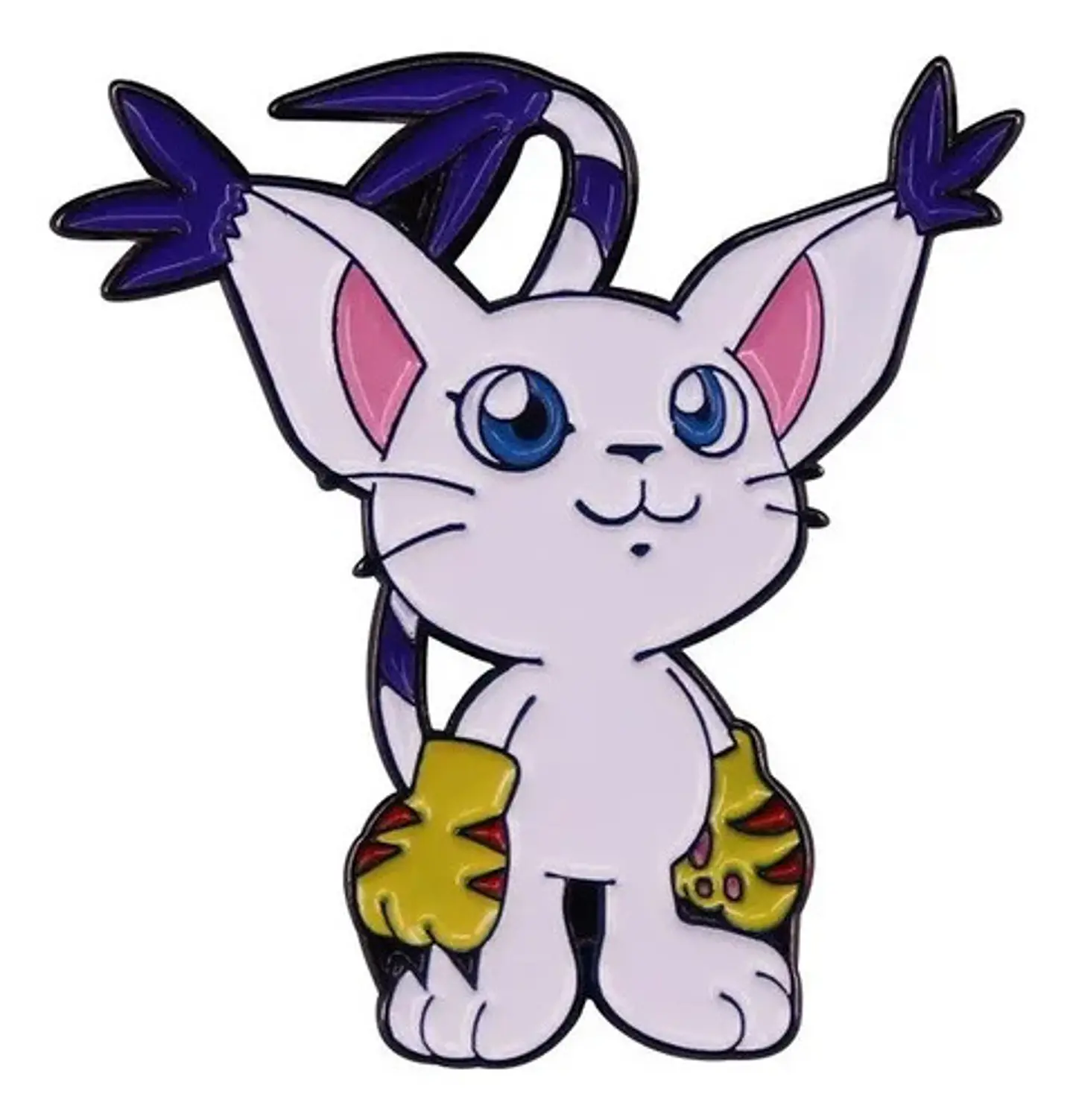 Pins De Gatomon / Digimon / Broches Metálicos (pines) 1
