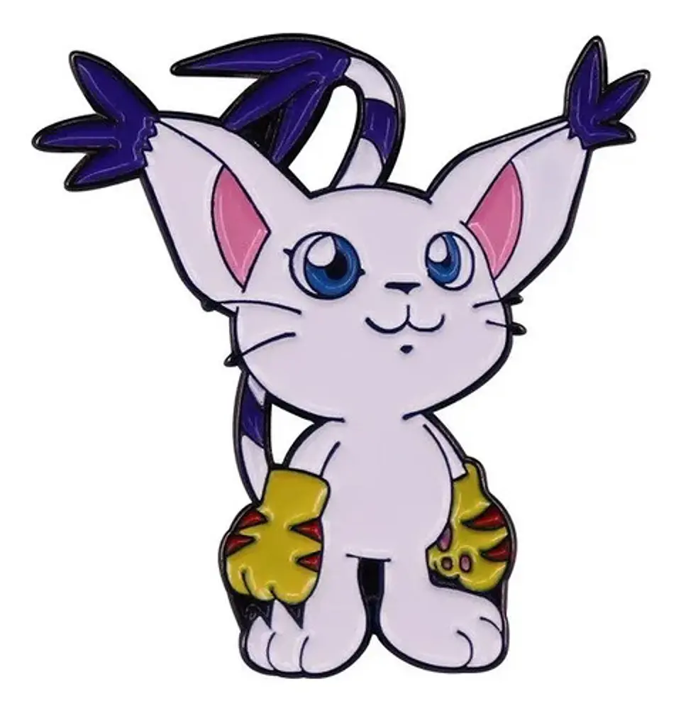 Pins De Gatomon / Digimon / Broches Metálicos (pines) 1