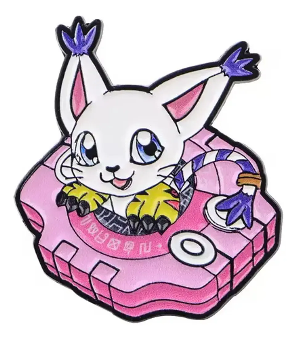 Pins De Gatomon / Digimon / Broches Metálicos (pines) 13