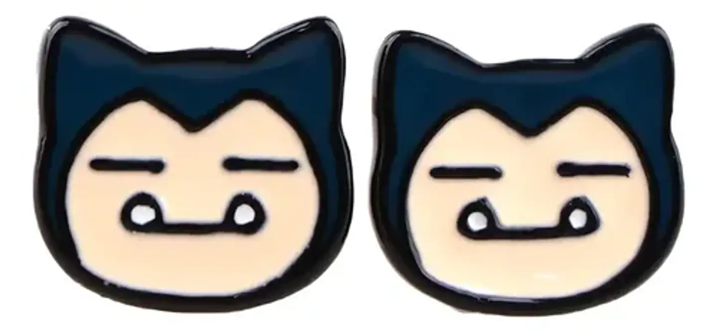 Aros Aretes Pendientes De Snorlax / Acero Quirúrgico 4