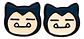 Aros Aretes Pendientes De Snorlax / Acero Quirúrgico - Miniatura 4