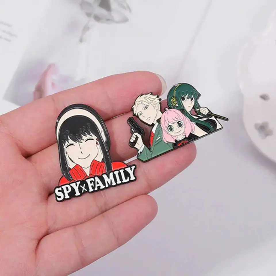 Pins Spy X Family / Spy X Family / Pines Metálicos (broches) 6