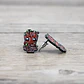 Aros Aretes Pendientes De Groot / Acero Quirúrgico - Miniatura 2