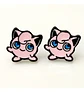Aros Aretes Pendientes De Jigglypuff / Acero Quirúrgico - Miniatura 3