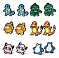 Aros Aretes Pendientes De Squirtle / Acero Quirúrgico - Miniatura 3