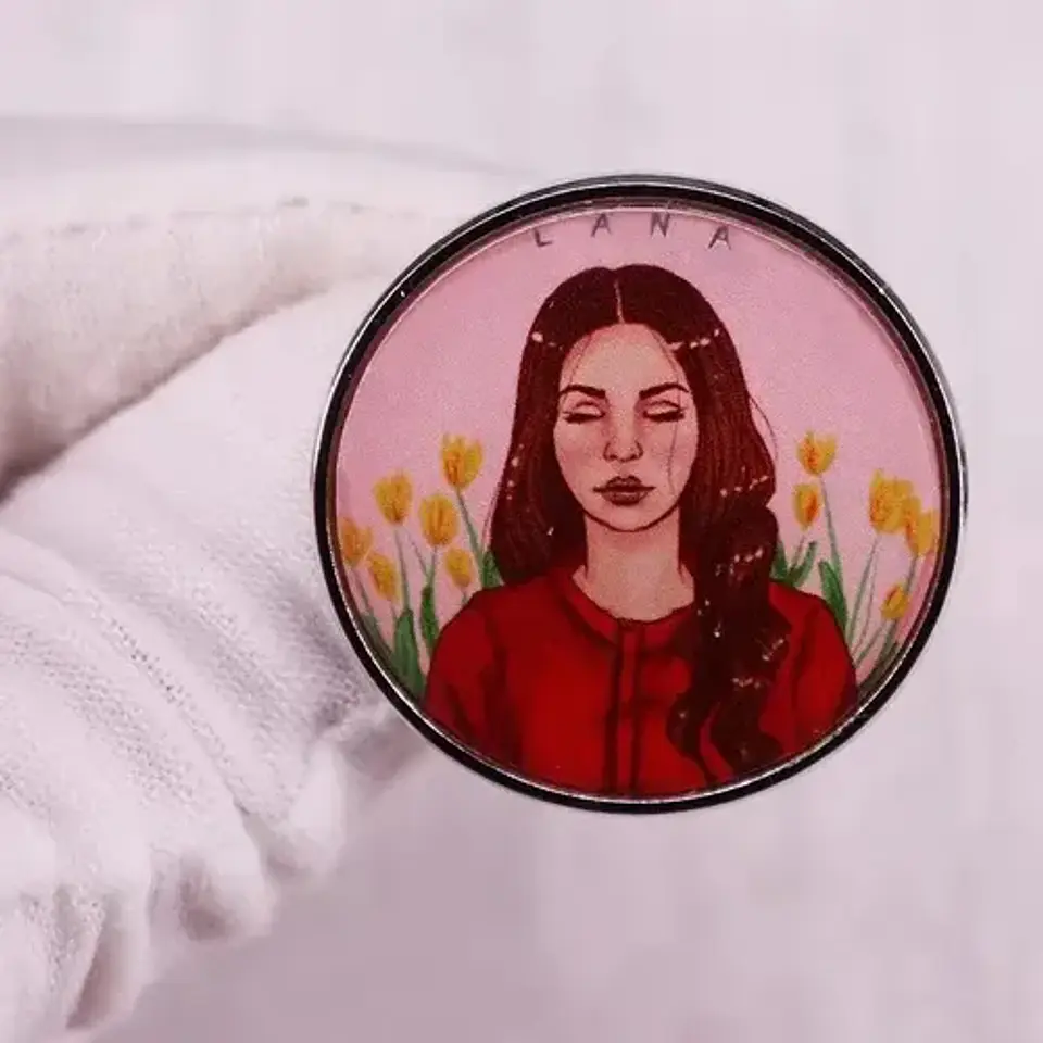 Pins De Lana Del Rey / Musica / (pines) Broches Metálicos 5