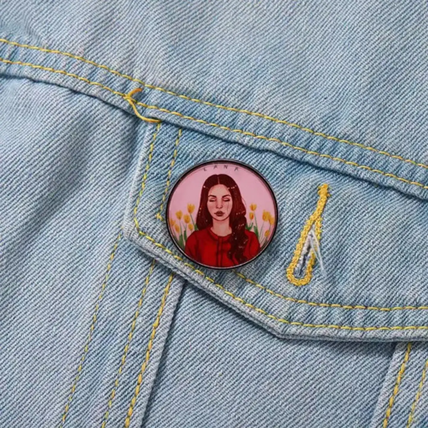 Pins De Lana Del Rey / Musica / (pines) Broches Metálicos 6