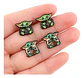 Aros Aretes Pendientes De Yoda / Acero Quirúrgico - Miniatura 11
