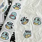 Squirtle - Set De 500 Stickers / Rollo De Pegatinas - Miniatura 1