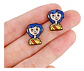 Aros Aretes Pendientes De Coraline / Acero Quirúrgico - Miniatura 2