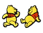 Aros Aretes Pendientes De Winnie The Pooh / Acero Quirúrgico - Miniatura 1