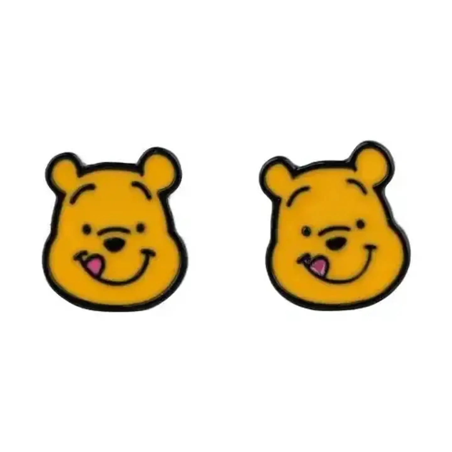 Aros Aretes Pendientes De Winnie The Pooh / Acero Quirúrgico 9