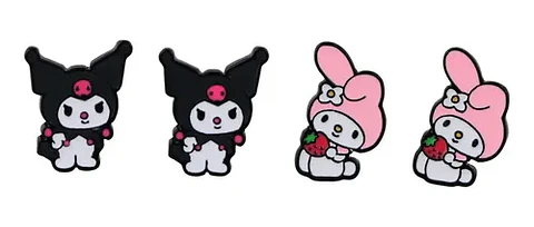 Aros Aretes Pendientes De My Melody / Acero Quirúrgico