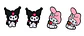 Aros Aretes Pendientes De My Melody / Acero Quirúrgico - Miniatura 2
