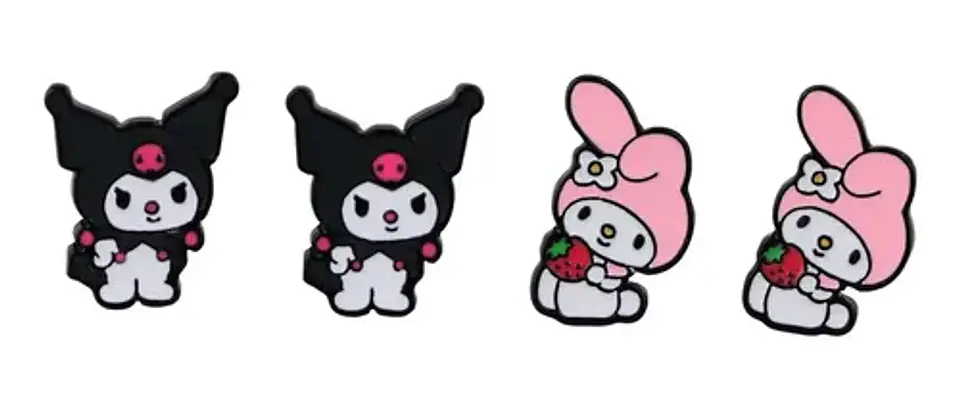Aros Aretes Pendientes De My Melody / Acero Quirúrgico 2