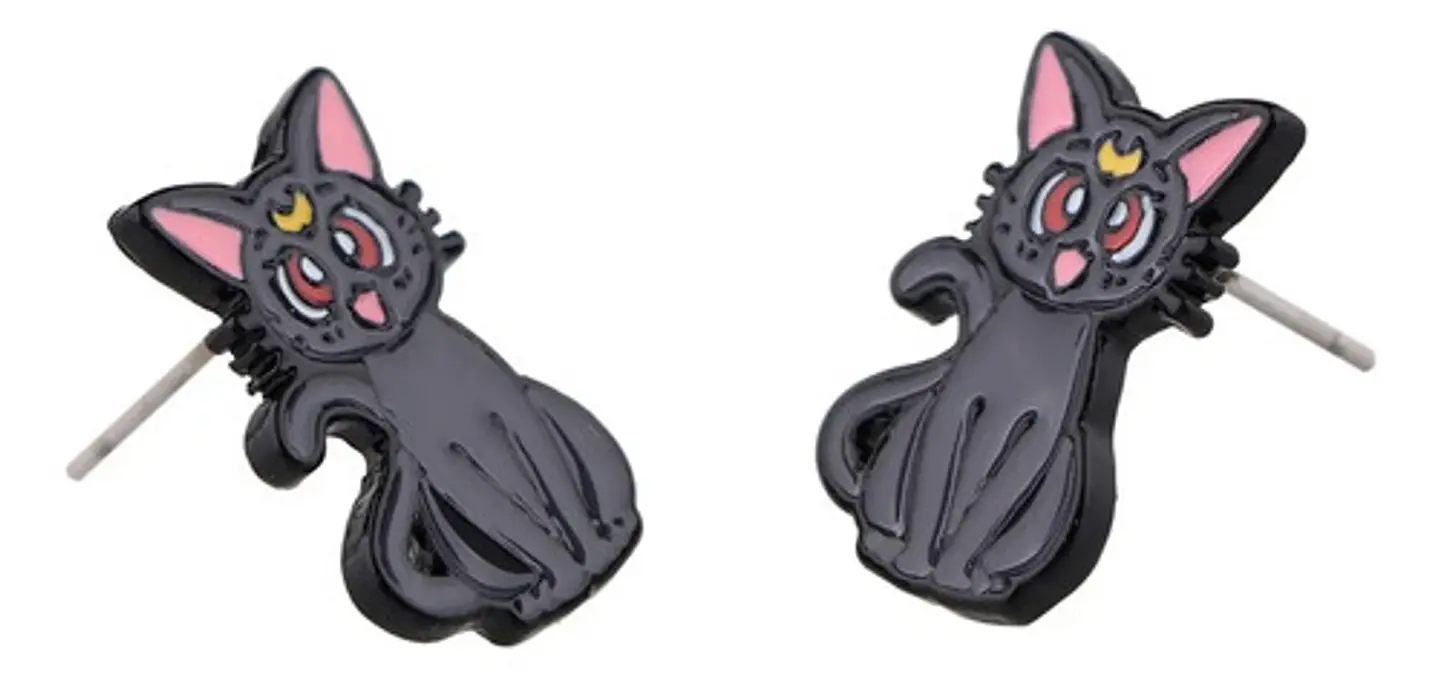 Aros Aretes Pendientes De Luna / Acero Quirúrgico 7