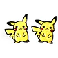 Aros Aretes Pendientes De Pikachu / Acero Quirúrgico - Miniatura 4