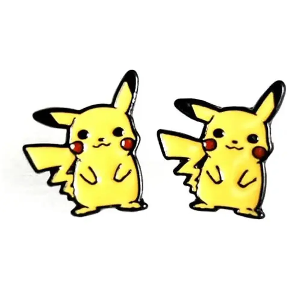 Aros Aretes Pendientes De Pikachu / Acero Quirúrgico 4