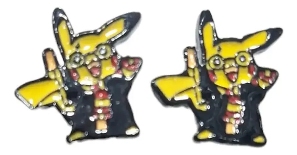 Aros Aretes Pendientes De Pikachu / Acero Quirúrgico 7