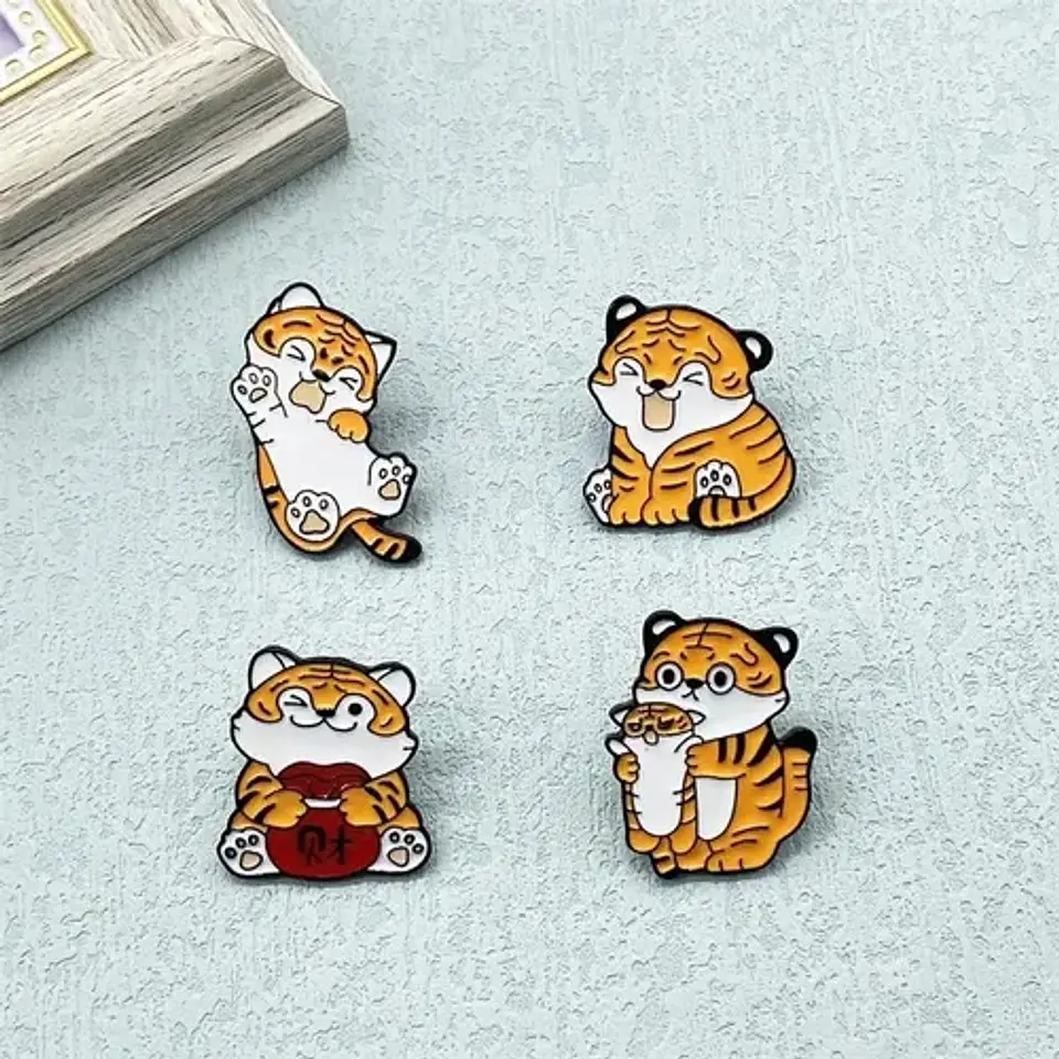 Pins De Gatitos Gatos / Michis / Pines Metálicos (broches) 12