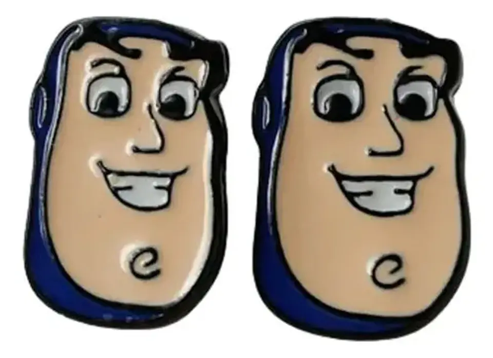 Aros Aretes Pendientes De Buzz Lightyear / Acero Quirúrgico 1